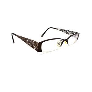 KLiiK Denmark 419 48-17-140mm Brown Women's Eyeglass FRAMES ONLY -GOOD CONDITION